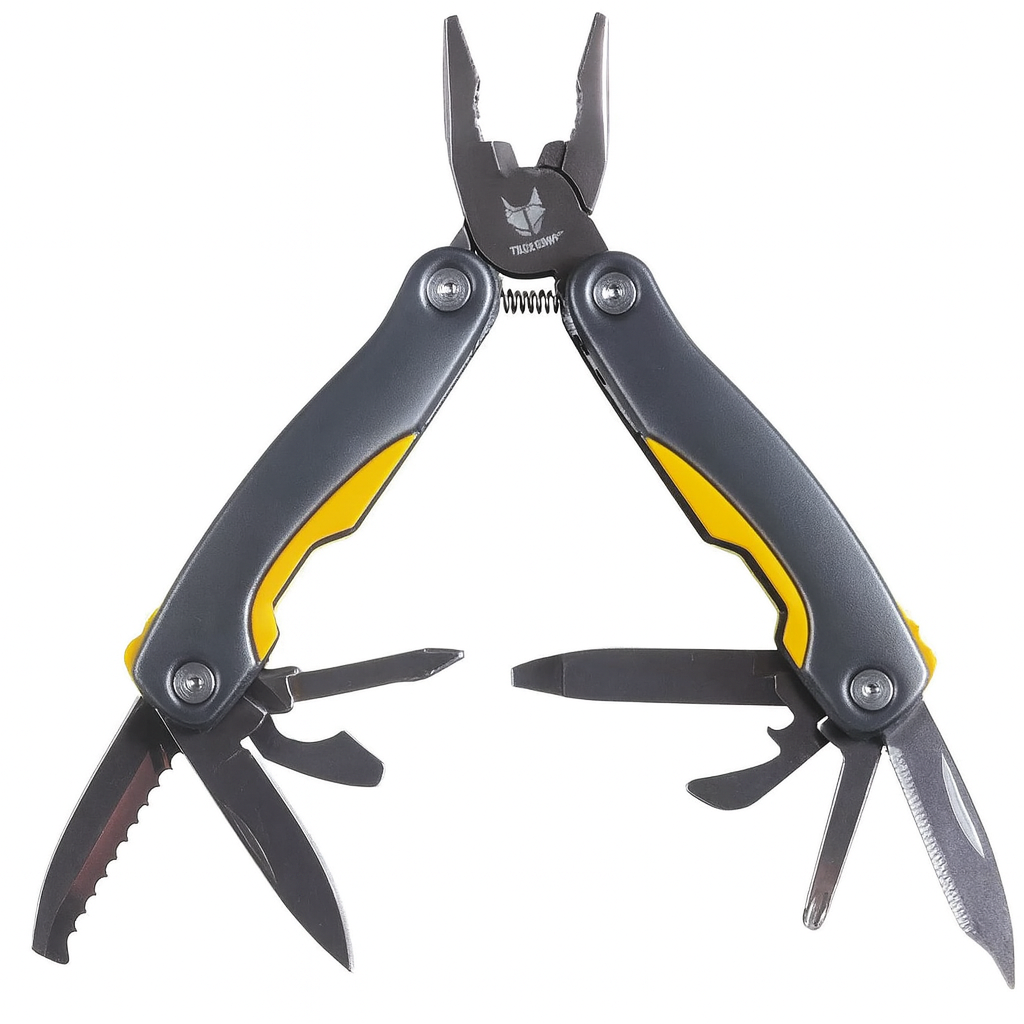 Мультитул универсальный Traveler MT608 складной 9в1 10,5 см Grey (e655f101)