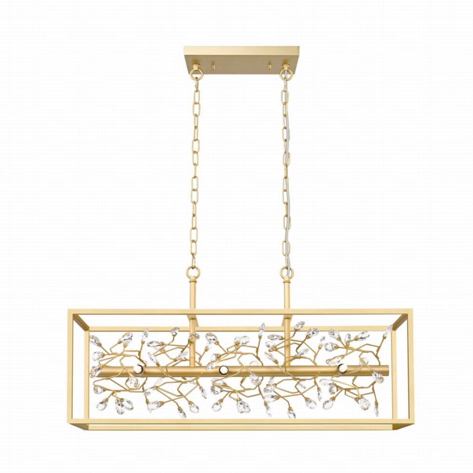 Люстра Zuma Line Spring 76x25,5x39 см Золотистый (ZuP0578-06C-V7V7) Люстра Zuma Line Spring 76x25,5x39 см Золотистый (ZuP0578-06C-V7V7)