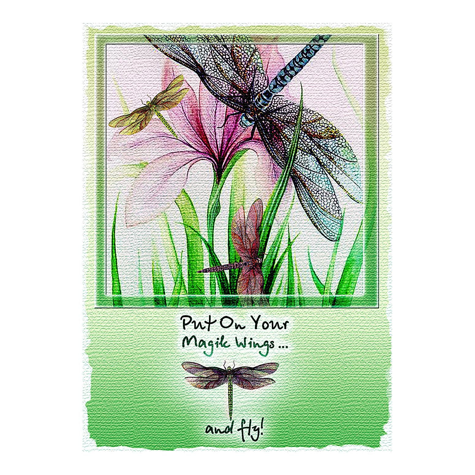 Открытка Seta Decor Dragonfly (15-770-5) Открытка Seta Decor Dragonfly (15-770-5)