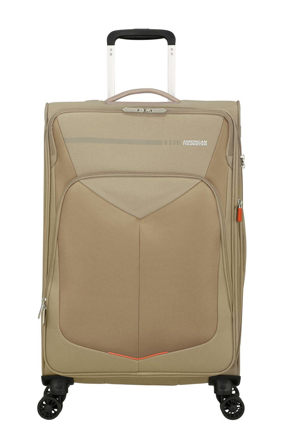 Валіза з розширенням American Tourister Summerfunk 67,5x42x27,5/29,5 см Бежевий (78G-02004) - фото 1