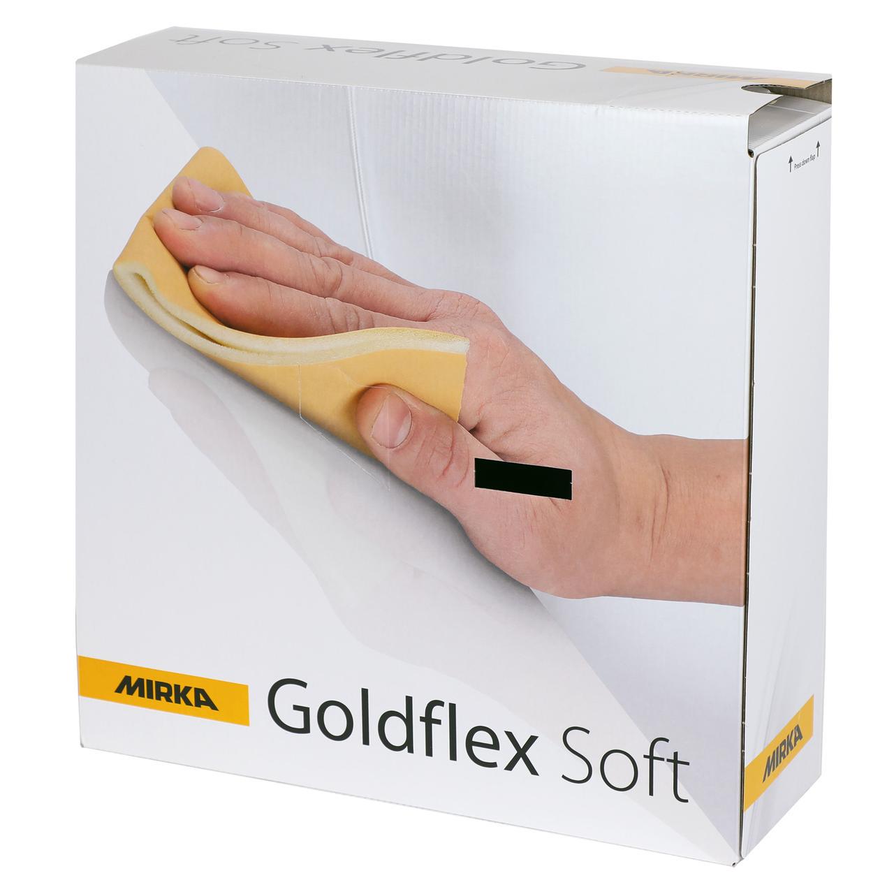 Абразивная бумага на поролоне Mirka Goldflex Soft P220 - фото 2