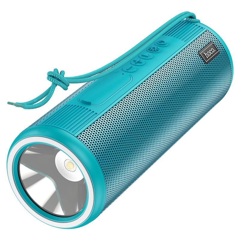 Колонка портативна Bluetooth Hoco HC11 Bora sports BT speaker Peacock Blue - фото 1