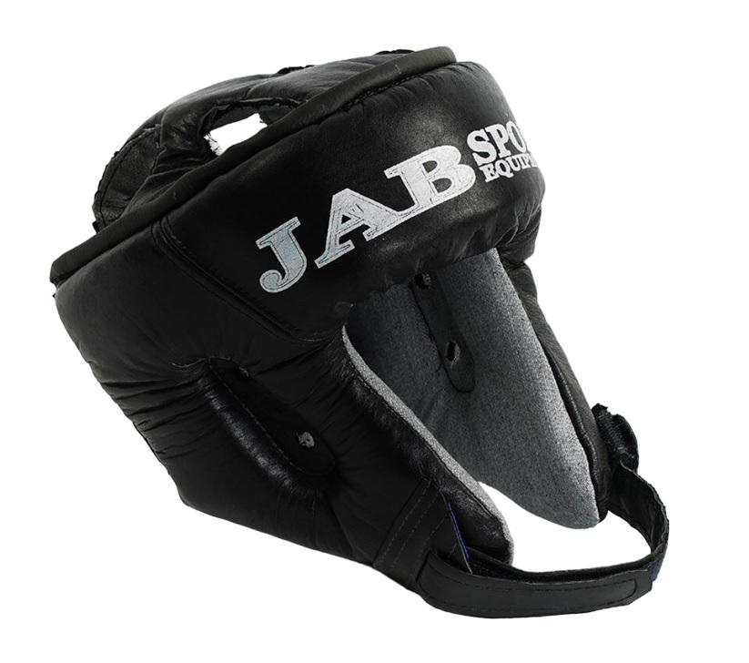 Шолом для карате TM JAB шкіра/універсальний Black (19703)