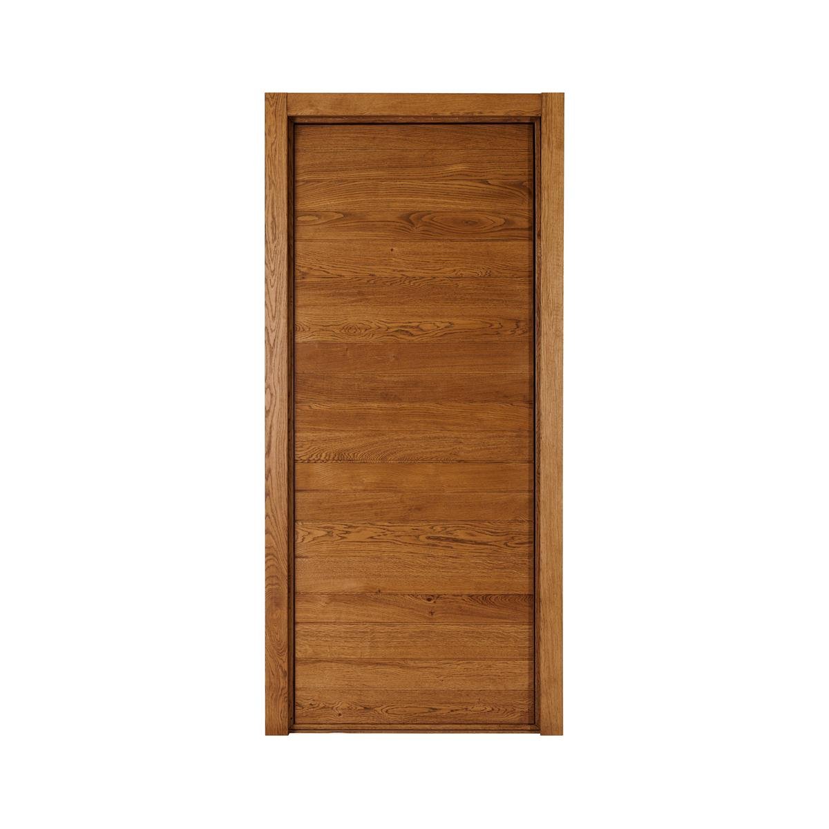 Міжкімнатні дубові двері LWC DHS 80х200 см Italian Walnut (15565349) - фото 1