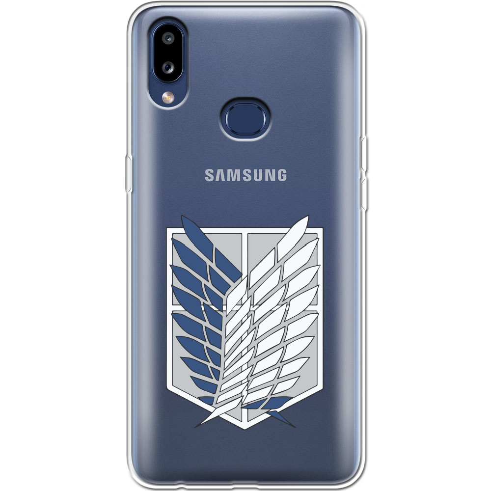 Чохол Boxface Samsung A107 Galaxy A10s Атака Титанів Крила Свободи Прозорий силікон (37944-bk88-37944)