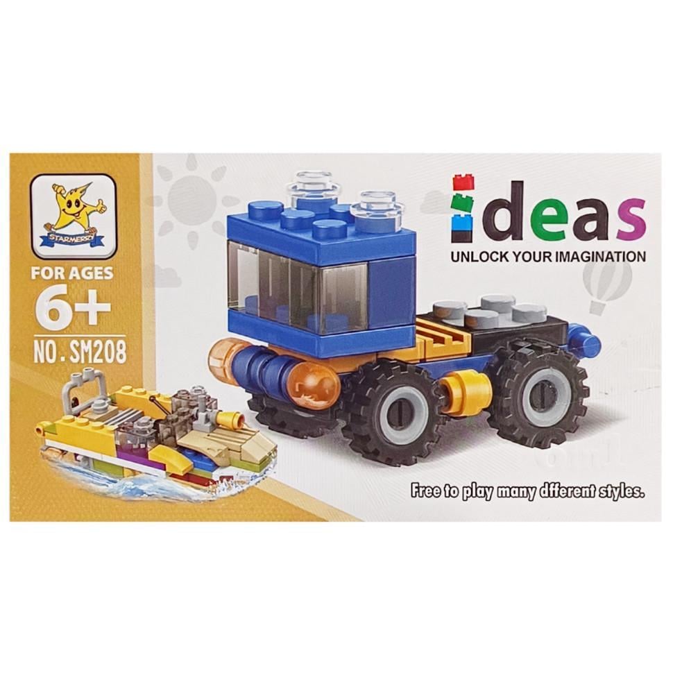 Конструктор детский Грузовик 2 в 1 SM208B-1 (49024)