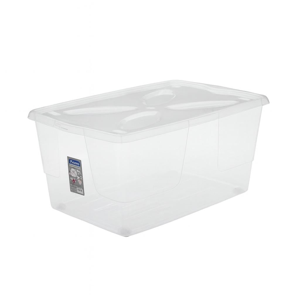Контейнер для хранения Light средний 40x60x29 см 45 л Прозрачный (3978)