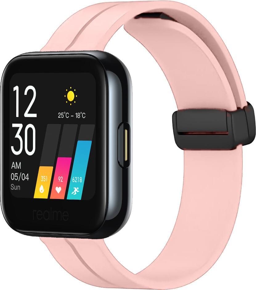 Ремешок для смарт-часов Rysta для Realme Watch Pink (41669-31)