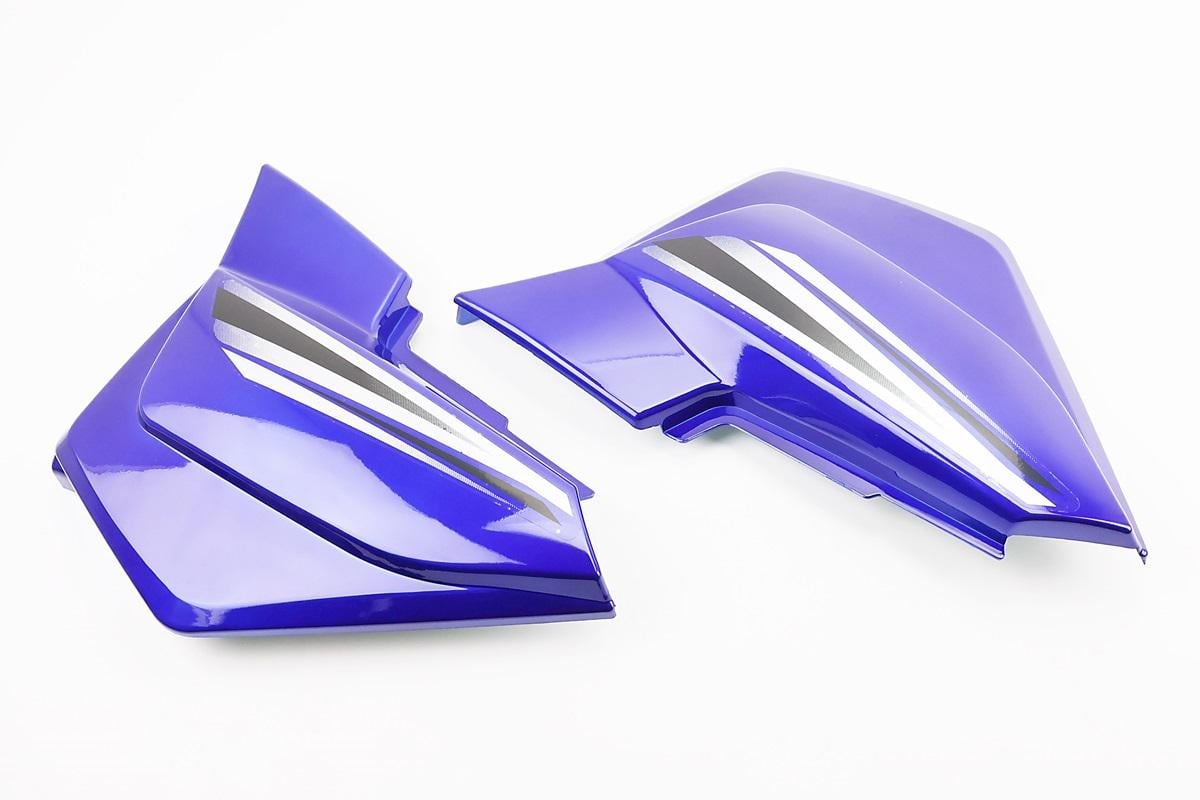Пластик боковой средний к мотоциклу Viper V150A левый/правый 2 шт. Синий (998656)
