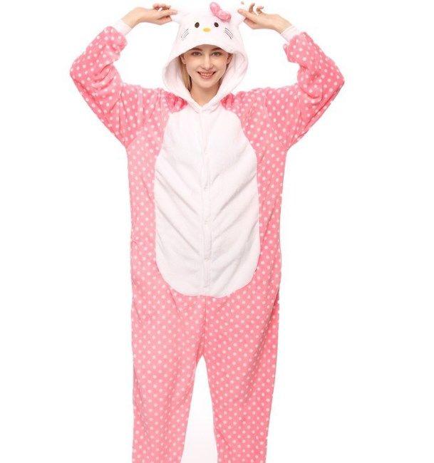 Кигуруми Animal Love Hello Kitty M Розовый (40381)