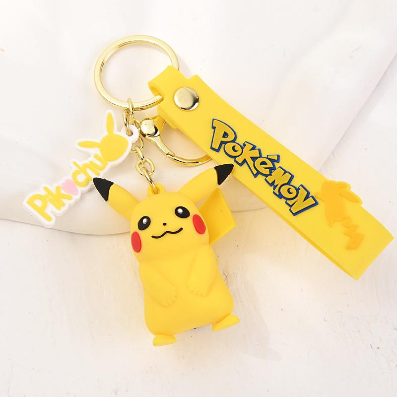 Брелок для ключів Pikachu Pokеmon Жовтий (0130)