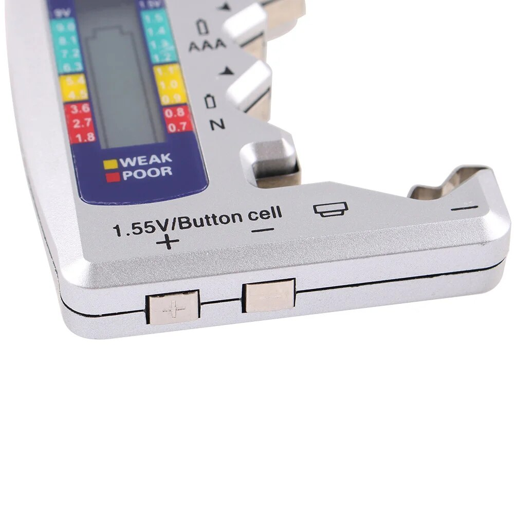 Прибор для измерения заряда батареи с цифровым дисплеем Белый (13081693) - фото 6 Прибор для измерения заряда батареи с цифровым дисплеем Белый (13081693) - фото 6