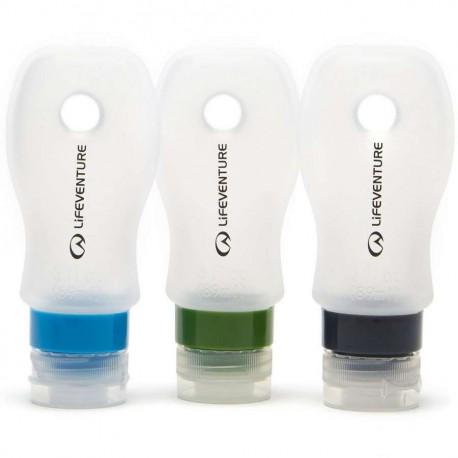 Набір пластикових ємностей Lifeventure Silicone Flight Bottle Set (1012-64220) - фото 2