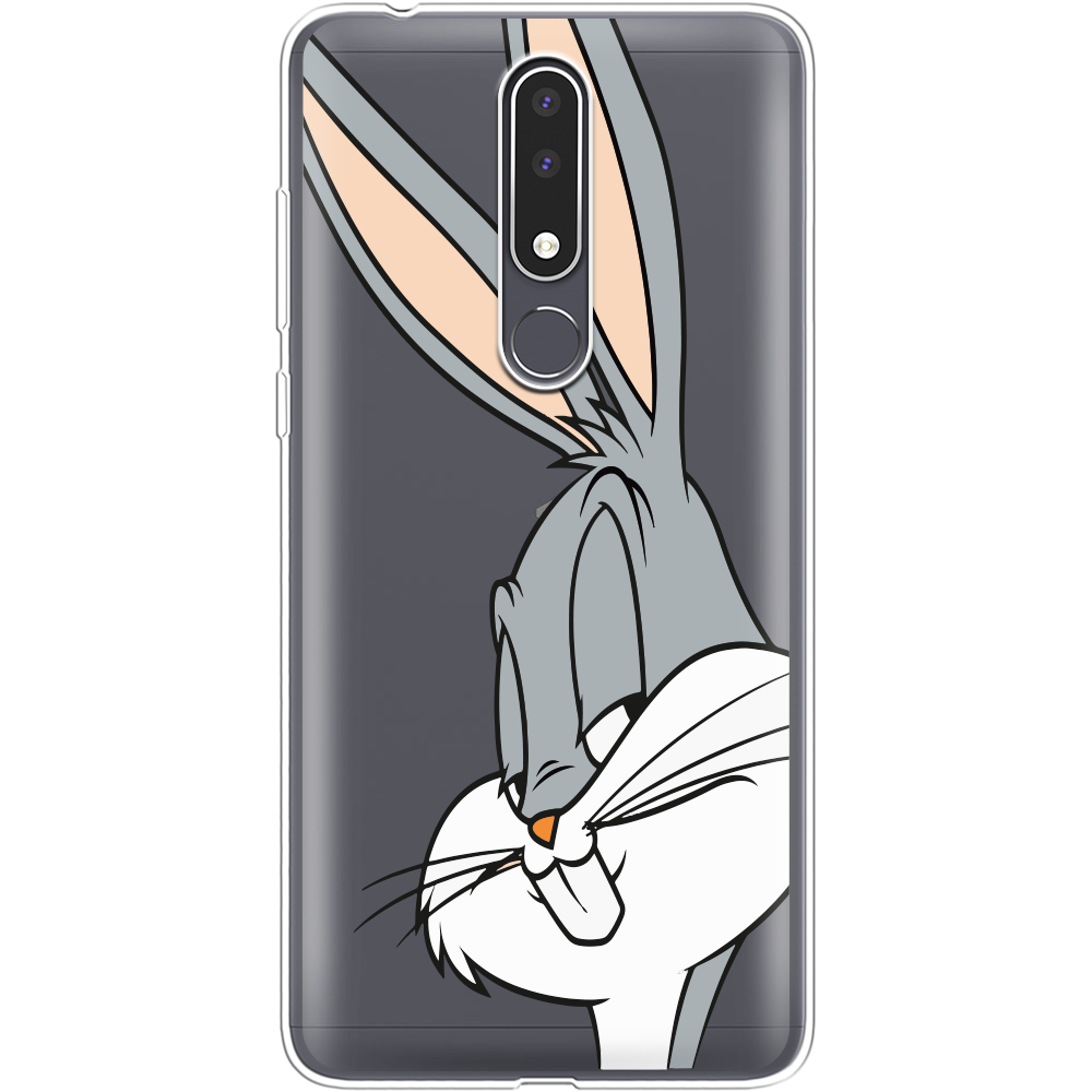 Чохол BoxFace Nokia 3.1 Plus Lucky Rabbit Прозорий силікон (36116-bk81-36116)