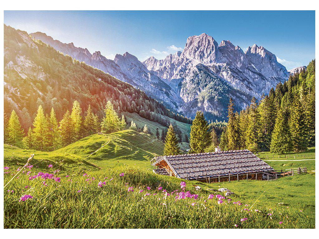 Пазли Castorland «Літо в Альпах» 500 деталей (B-53360)