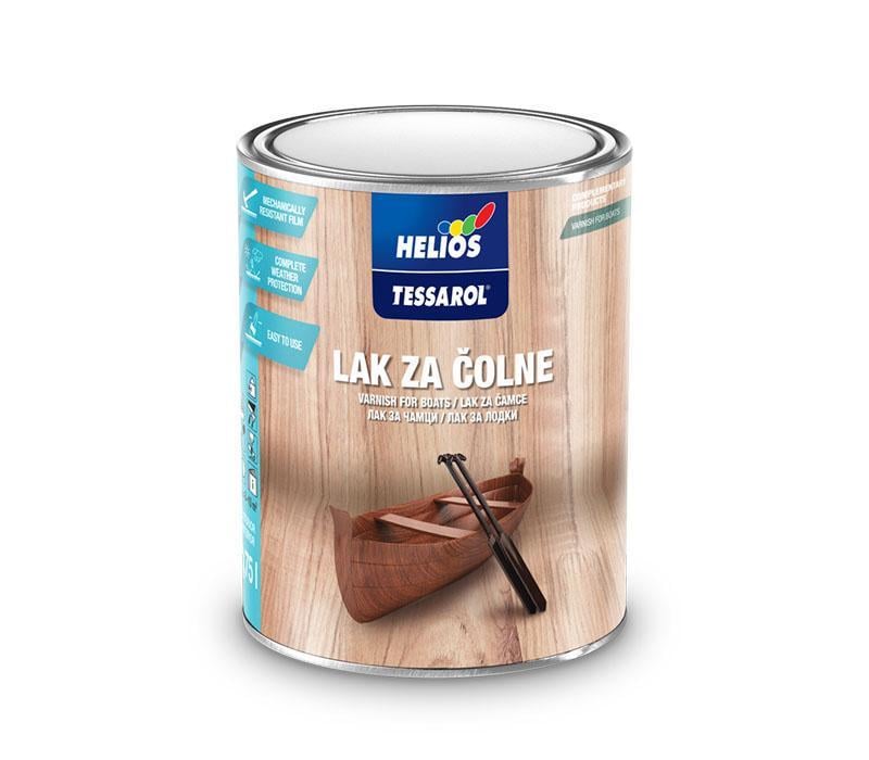Лак для лодок Helios TESSAROL глянец 2,5 л (2493675653)