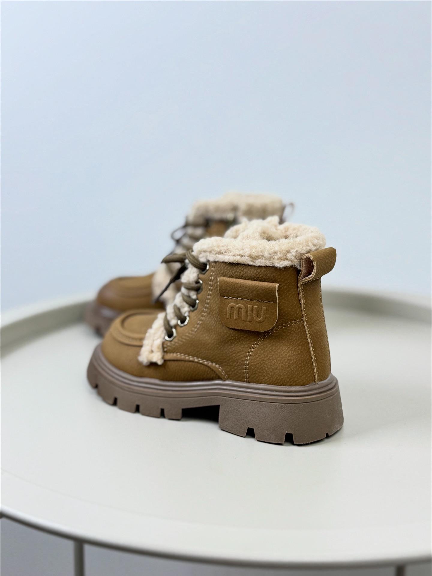 Черевики дитячі зимові 1666 р. 26 Бежевий (30584204) - фото 2 Черевики дитячі зимові 1666 р. 26 Бежевий (30584204) - фото 2