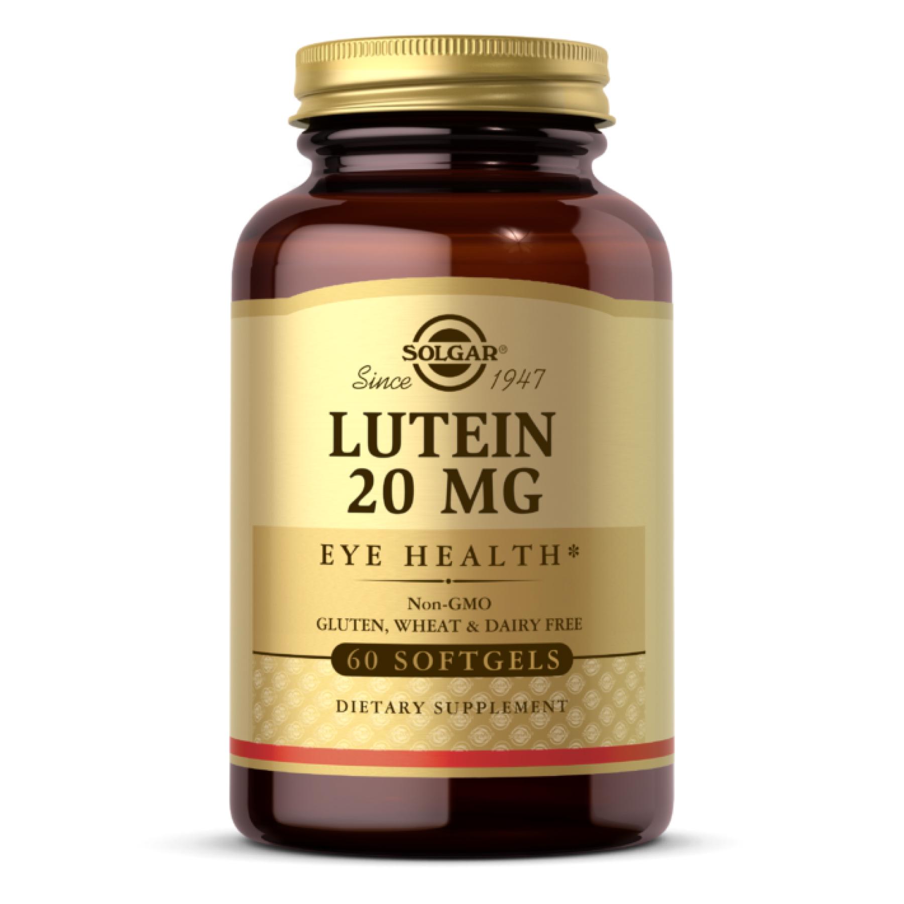 Натуральная добавка Lutein 20 mg 60 softgels (2022-10-2981)