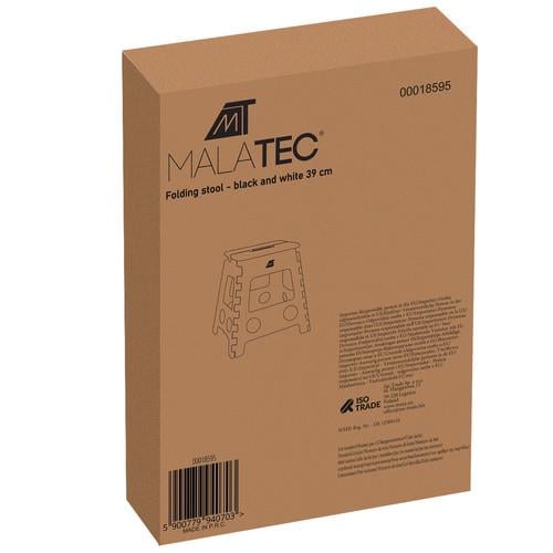 Пластиковый стул раскладной с ручкой Malatec 18595 до 100 кг Черный (mx9732) - фото 10 Пластиковый стул раскладной с ручкой Malatec 18595 до 100 кг Черный (mx9732) - фото 10