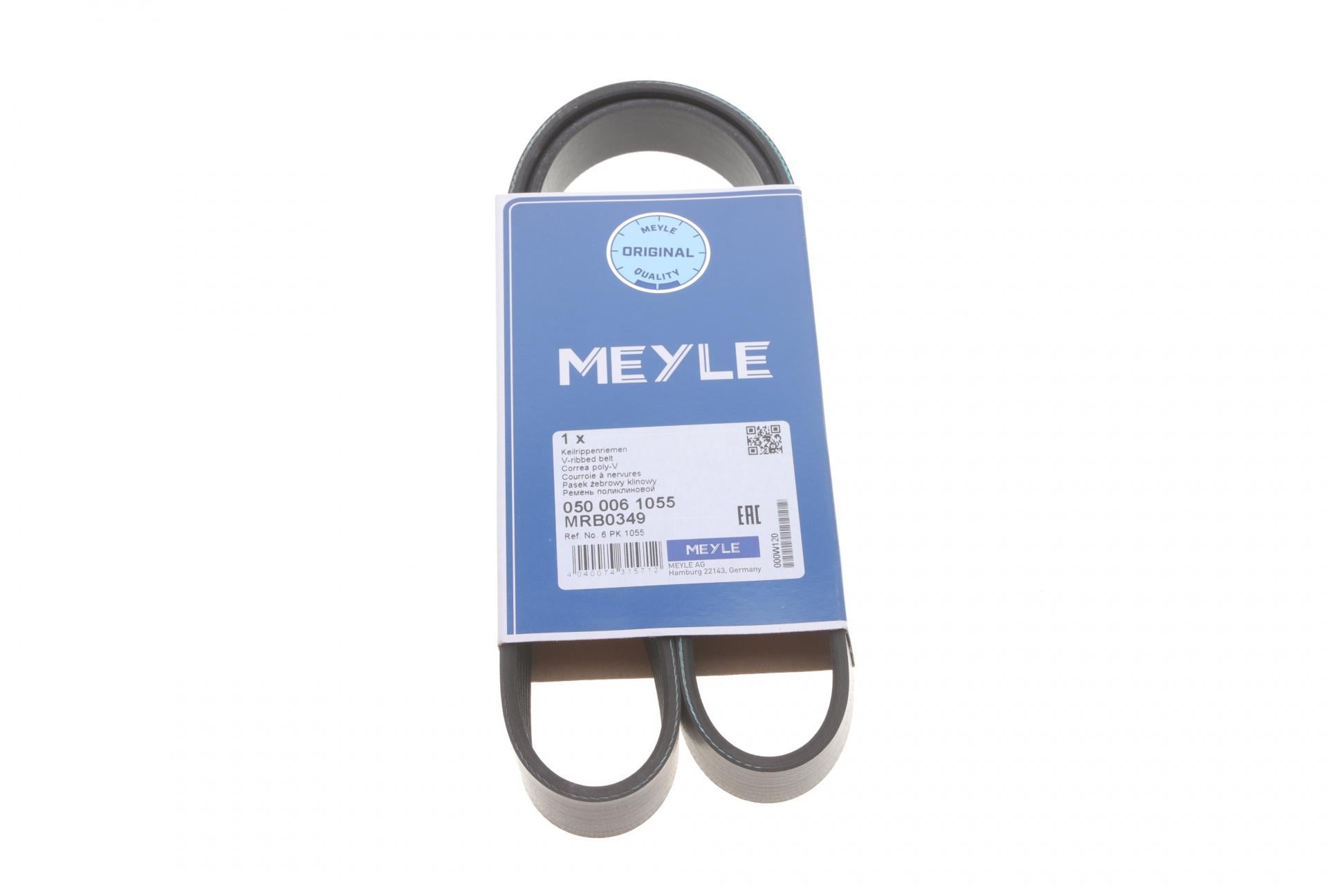 Ремень генератора Meyle Fiat Doblo 1.9D 6PK1055- 050 006 1055