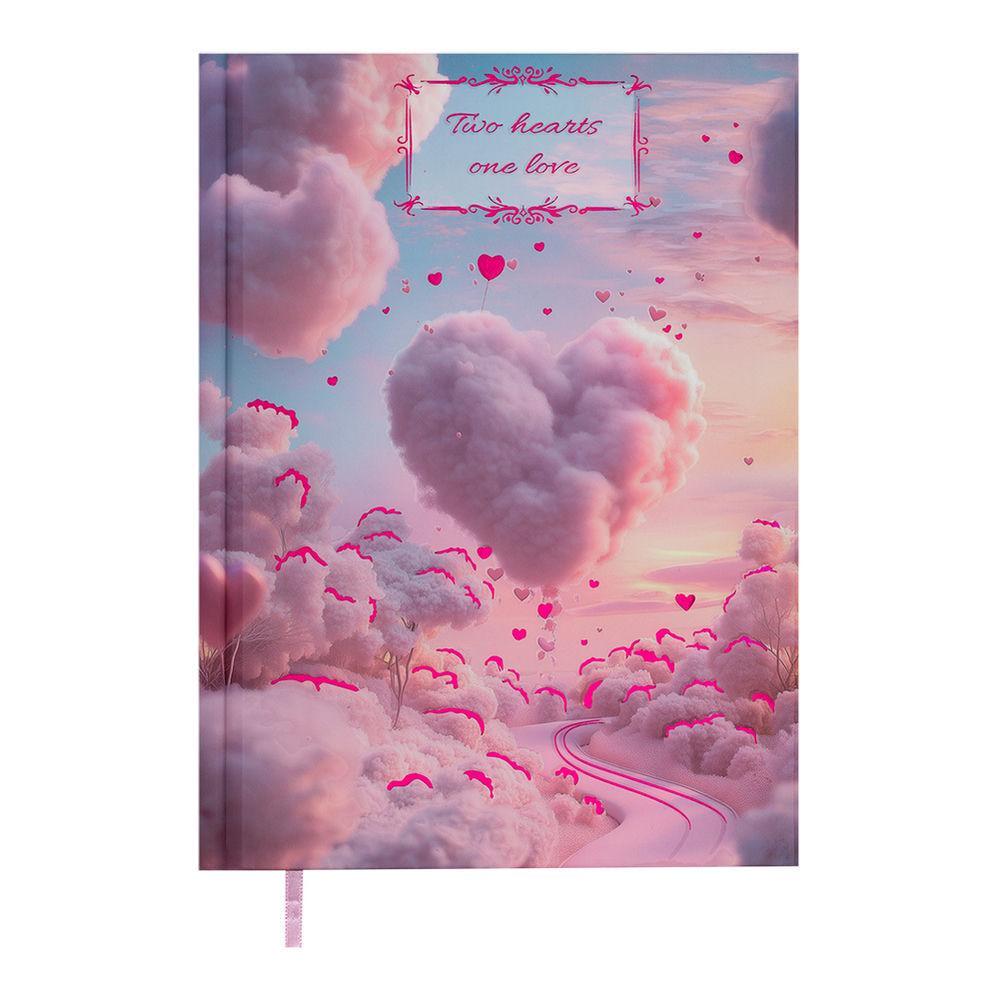 Дневник недатированный Buromax Romantic А5 336 стр. Голубой (BM.20400-14)