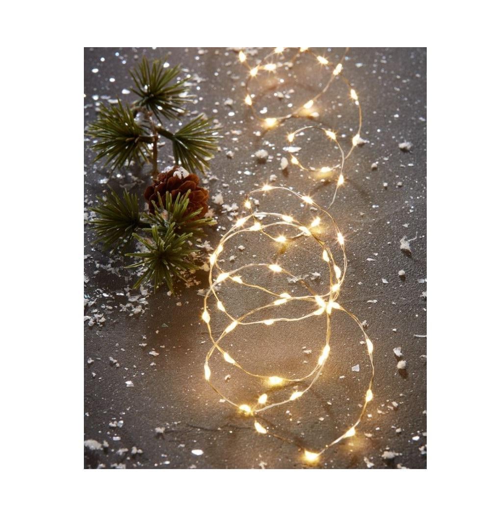 Гирлянда 100 LED с таймером 240 см (348373fb)
