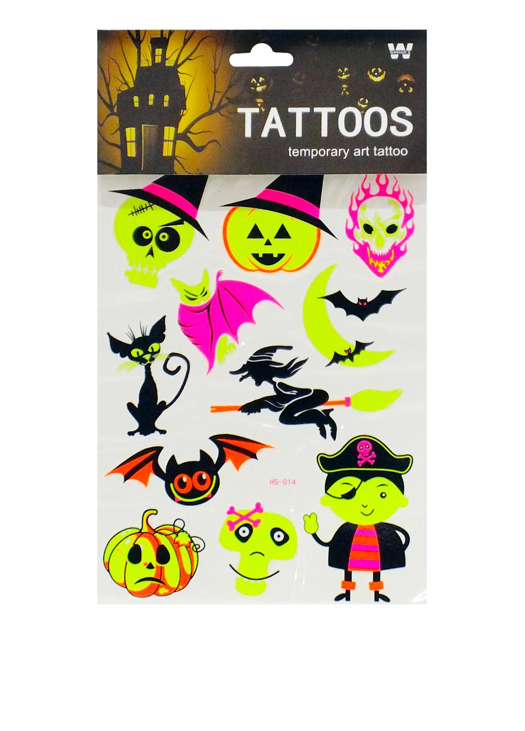 Тату Halloween body Art (16-206-4)
