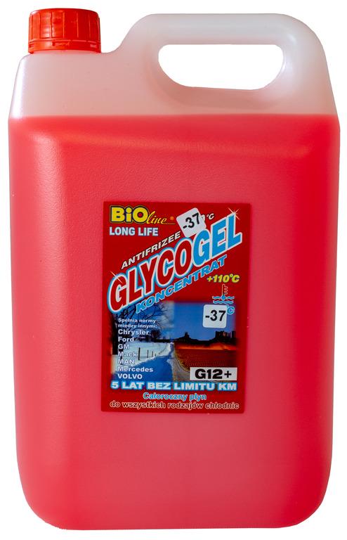 Антифриз Bio Line Glycogel G12+ -37°С 5 л Красный (000048413)