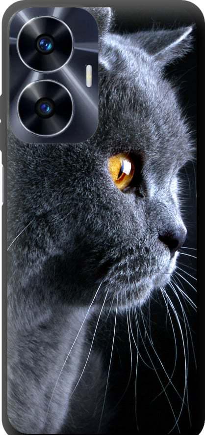 Чехол на Realme C55 Красивый кот (3038b-2992-42517)