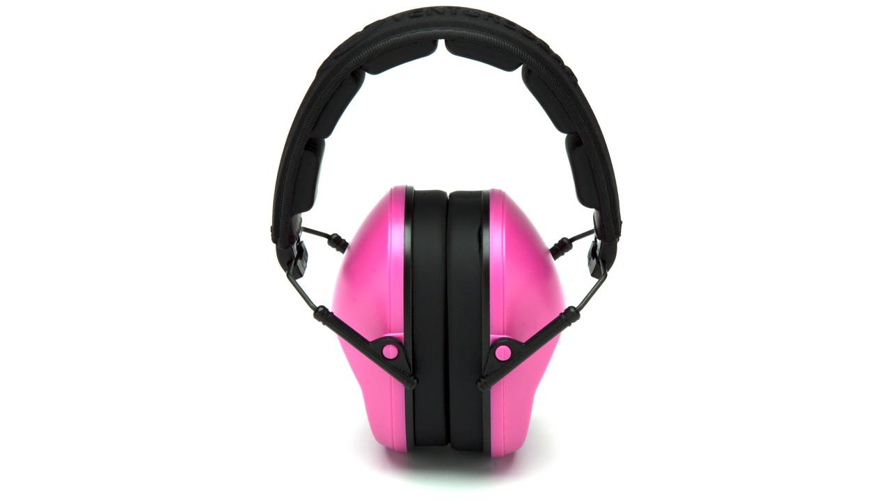 Наушники защитные противошумные Venture Gear VGPM9010PC NRR 24 дБ с берушами Розовый (69962054453976) - фото 3