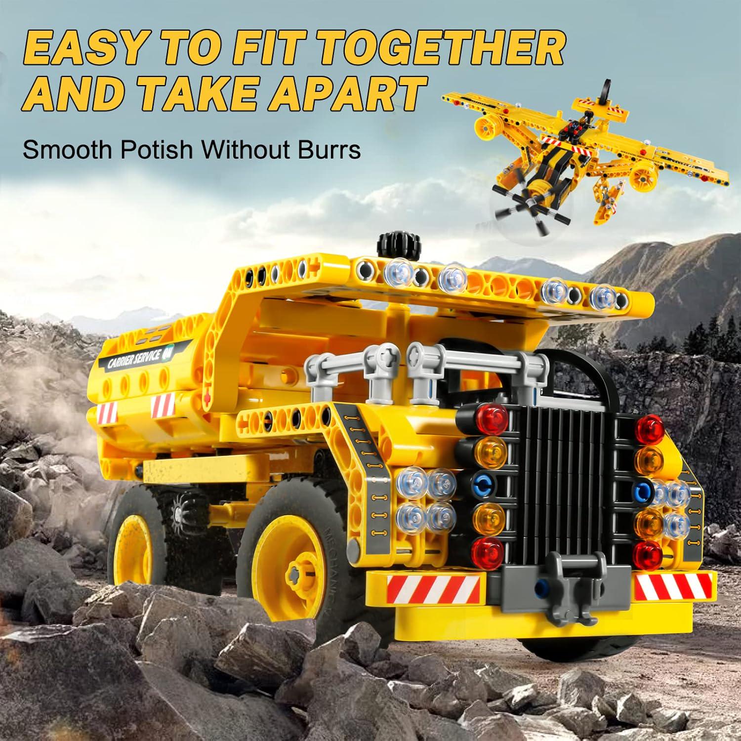 Конструктор Mijia Wanzhi Dump Truck&Aircraft - фото 5 Конструктор Mijia Wanzhi Dump Truck&Aircraft - фото 5