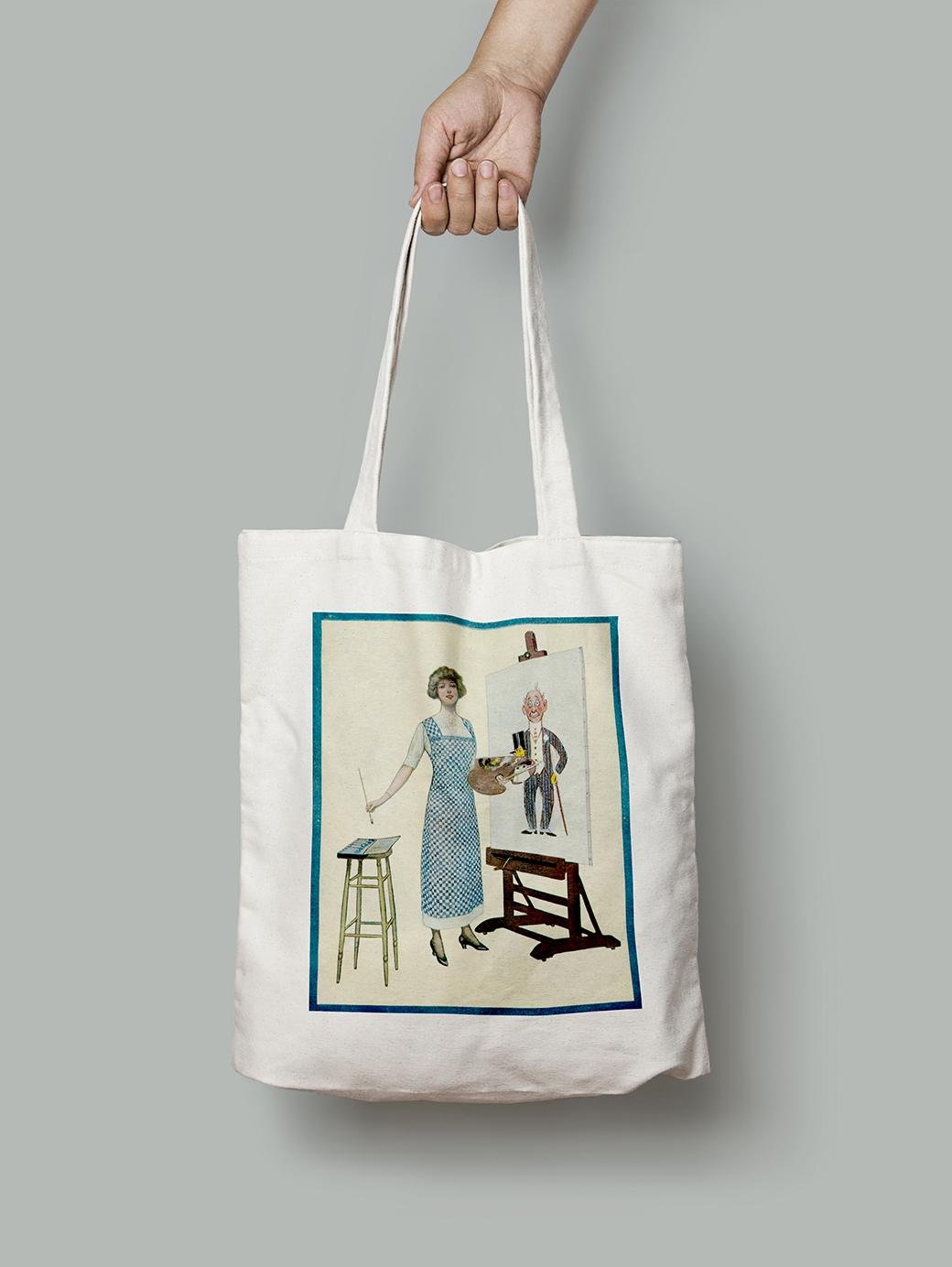 Эко-сумка Художница шопер (FA08027_Bag)