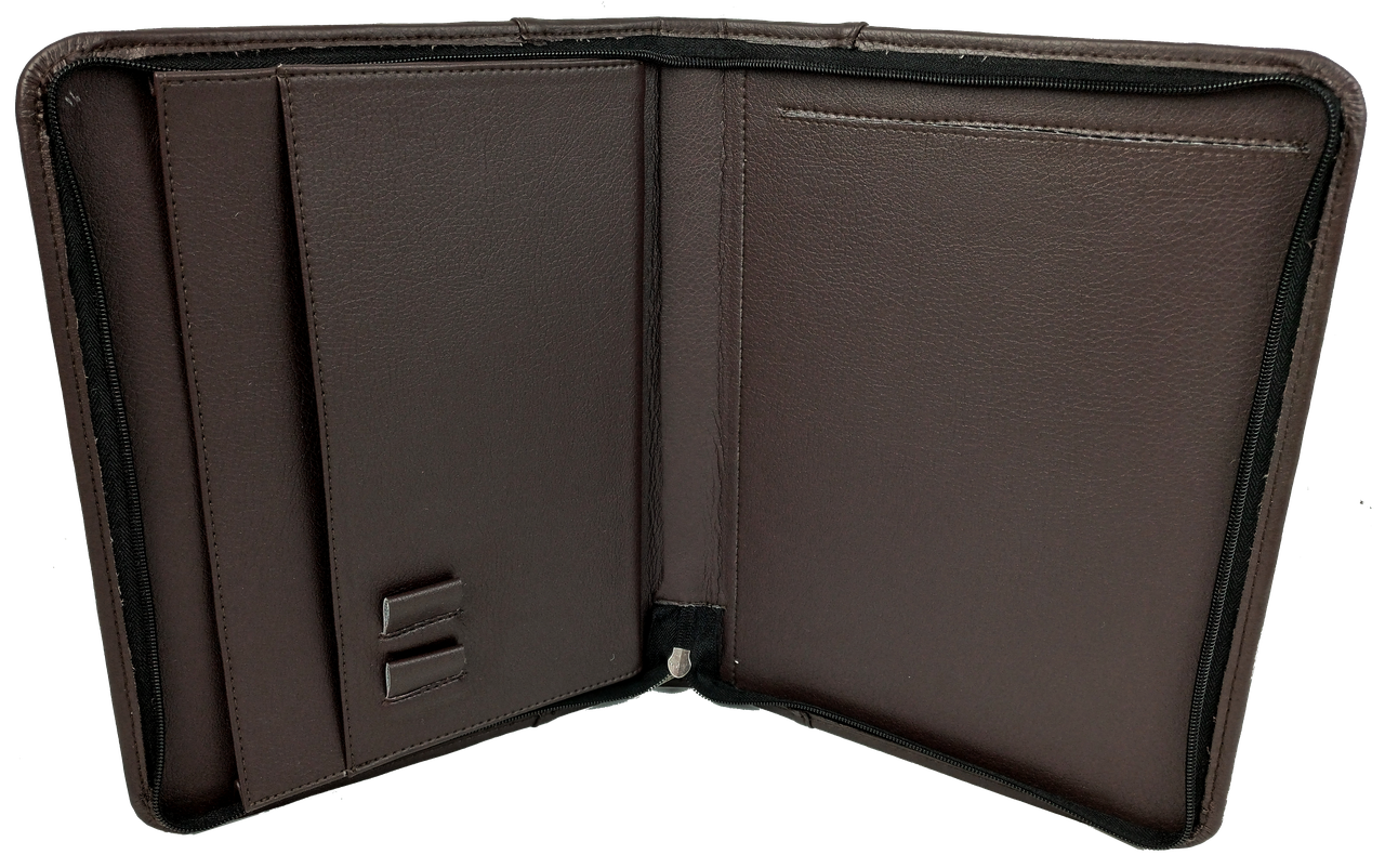 Папка чоловіча Exclusive ділова для документів з екошкіри Темно-коричневий Папка чоловіча Exclusive ділова для документів з екошкіри Темно-коричневий