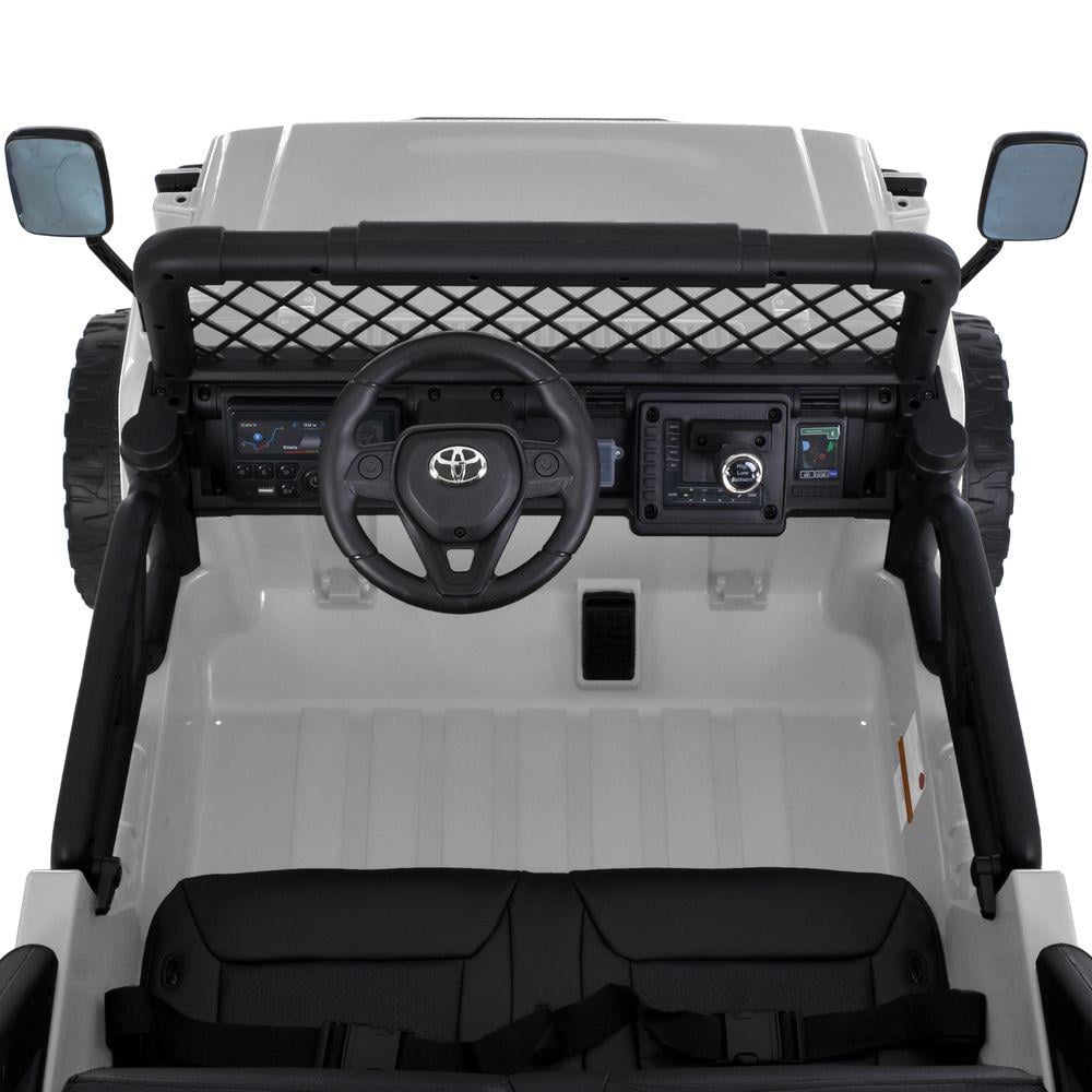 Дитячий електромобіль Bambi Jeep Toyota 2566AEBLR 4W Білий - фото 5 Дитячий електромобіль Bambi Jeep Toyota 2566AEBLR 4W Білий - фото 5