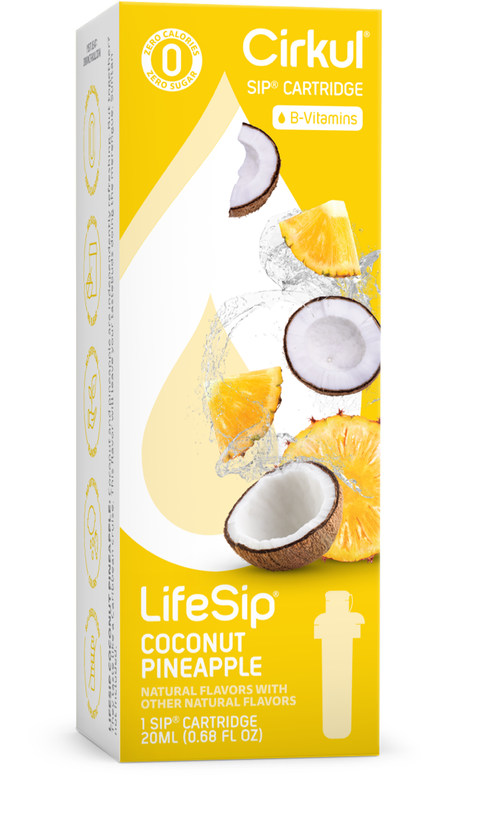 Картридж для Cirkul Coconut Pineapple LifeSip 20 мл (id_40360)