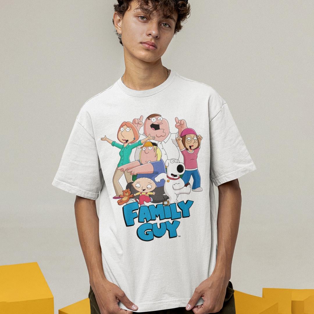 Футболка унисекс Family Guy Dancing Family 2XL Белый (00000008458)
