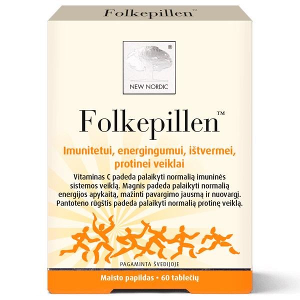Экстракты для повышения иммунитета New Nordic Folkepillen 60 таблеток (000020728)
