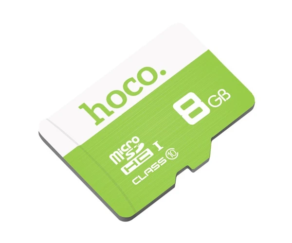 Карта пам'яті Hoco MicroSDHC 10 Class 8Gb Green