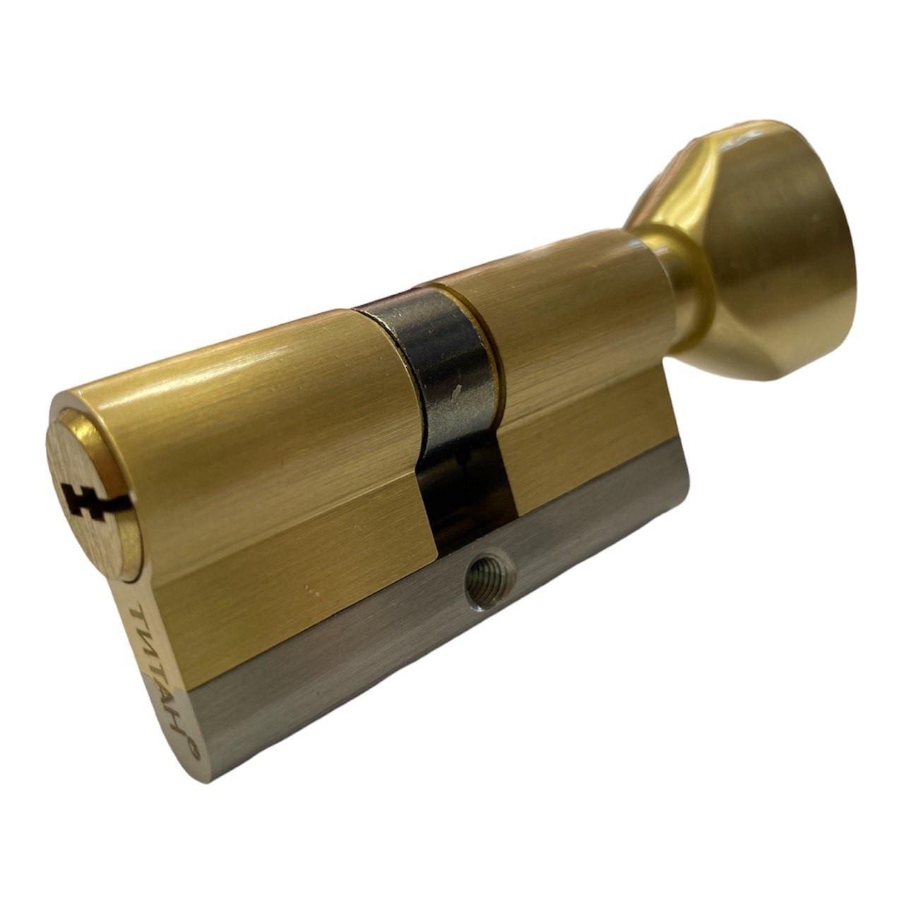 Цилиндр для замка Титан 3D серия M 70 C PB удлиненный ключ