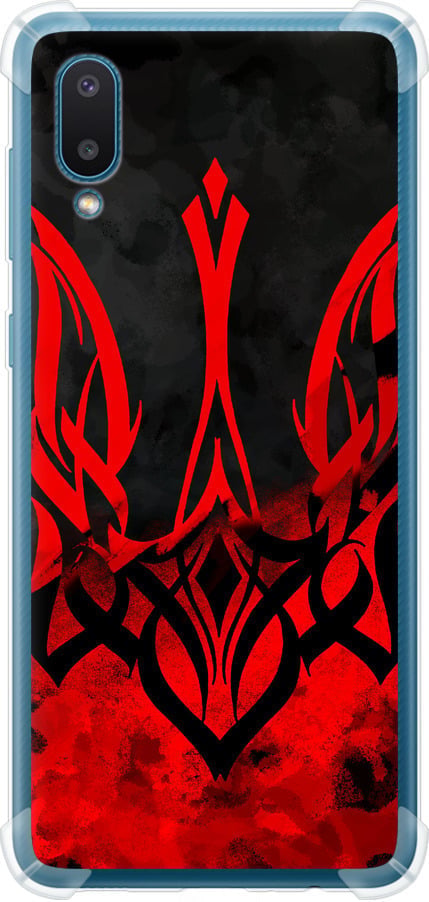 Чехол на Samsung Galaxy A02 A022G Герб Украины v2 (5312sp-2260-42517)