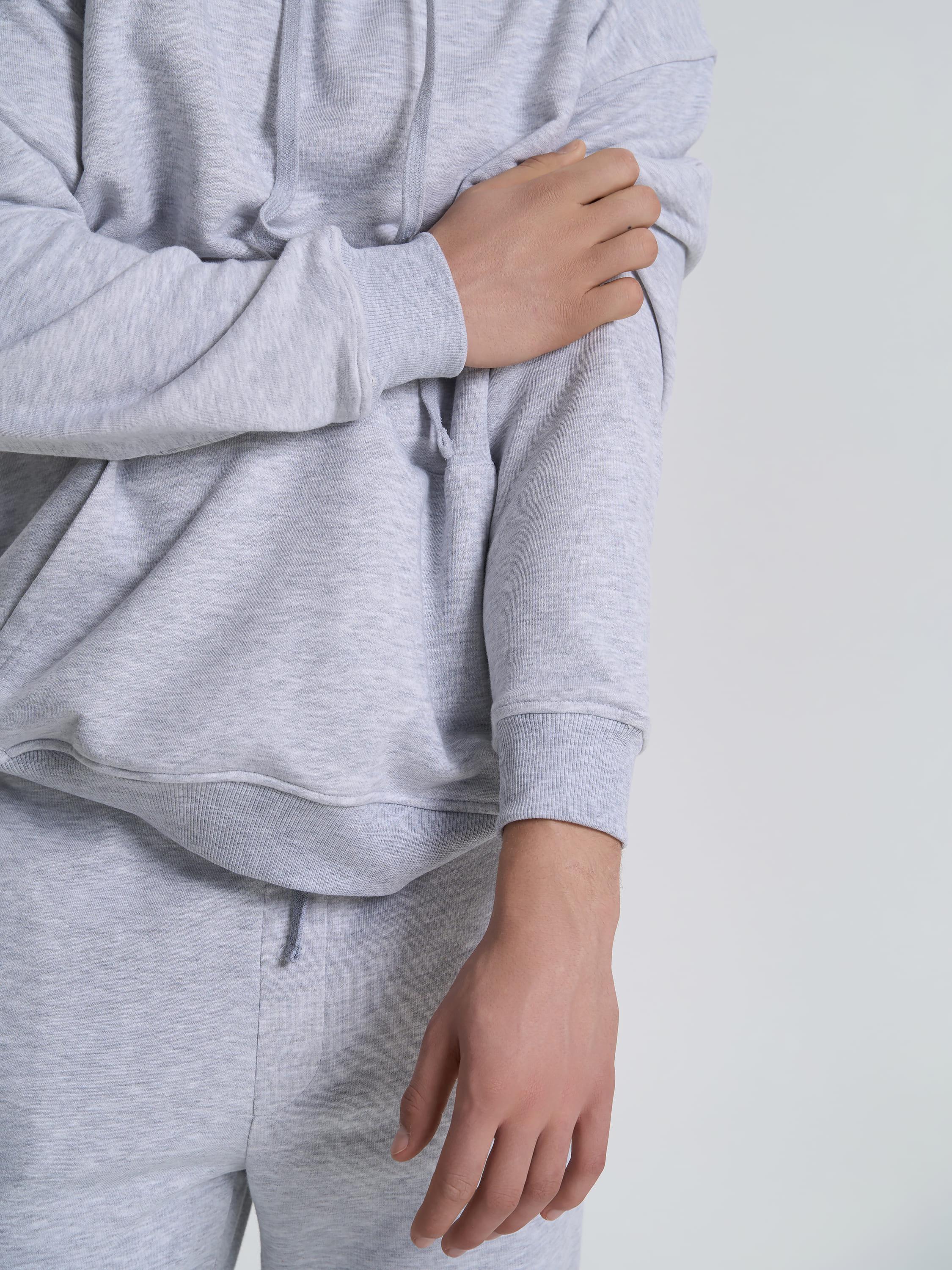 Худи мужской ROZA 231118 XS Меланж (4824005731532) - фото 5 Худи мужской ROZA 231118 XS Меланж (4824005731532) - фото 5