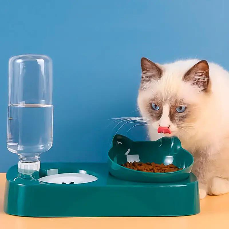 Миска для кошек Taotaopets 119906 220x282x145 мм Green (784780101) - фото 7