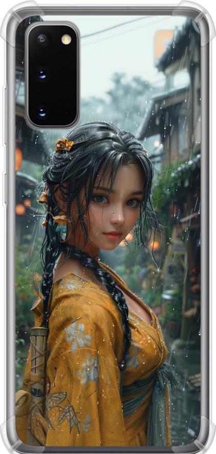 Чехол на Samsung Galaxy S20 Anime-girl (6133sp-1824-42517)