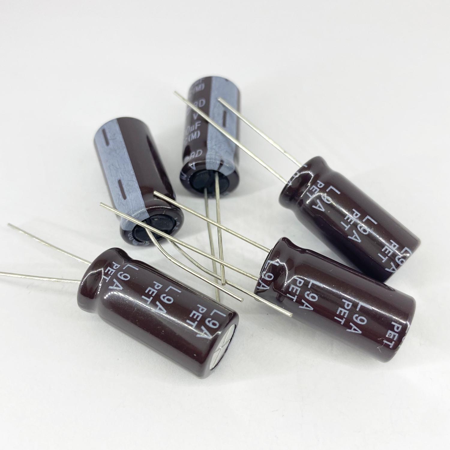 Електролітичні конденсатори Samwha 2200 мкф 10V 10x20 мм 105 °C (5462)