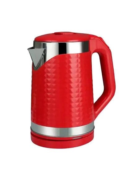 Чайник електричний RAF 7875 пластик/нержавіюча сталь 2000 Вт 2 л Червоний (1727222N) Чайник електричний RAF 7875 пластик/нержавіюча сталь 2000 Вт 2 л Червоний (1727222N)