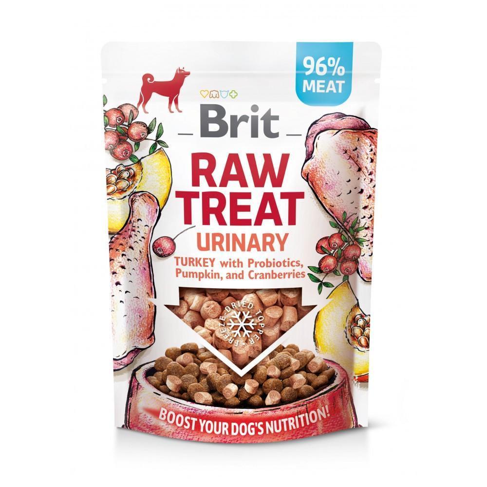 Лакомство для собак Brit Raw Treat freeze-dried Urinary для профилактики мочекаменной болезни с индейкой 40 г (1984842419)