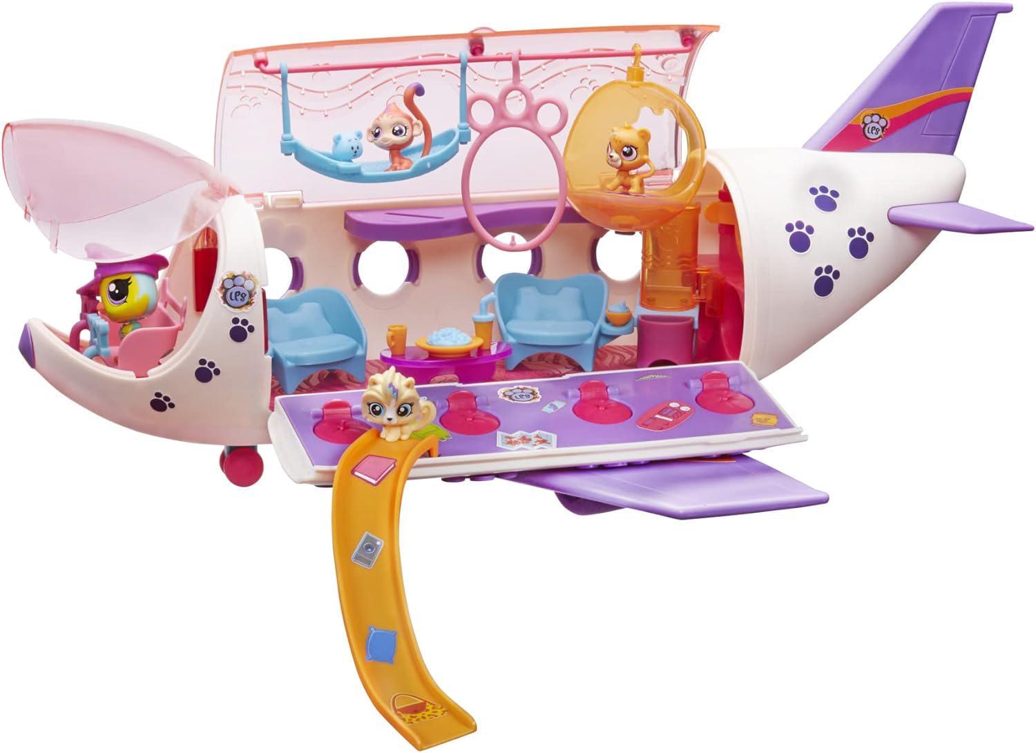 Игровой набор Hasbro Littlest Pet Shop Pet Jet Самолет для домашних питомцев (13455121)