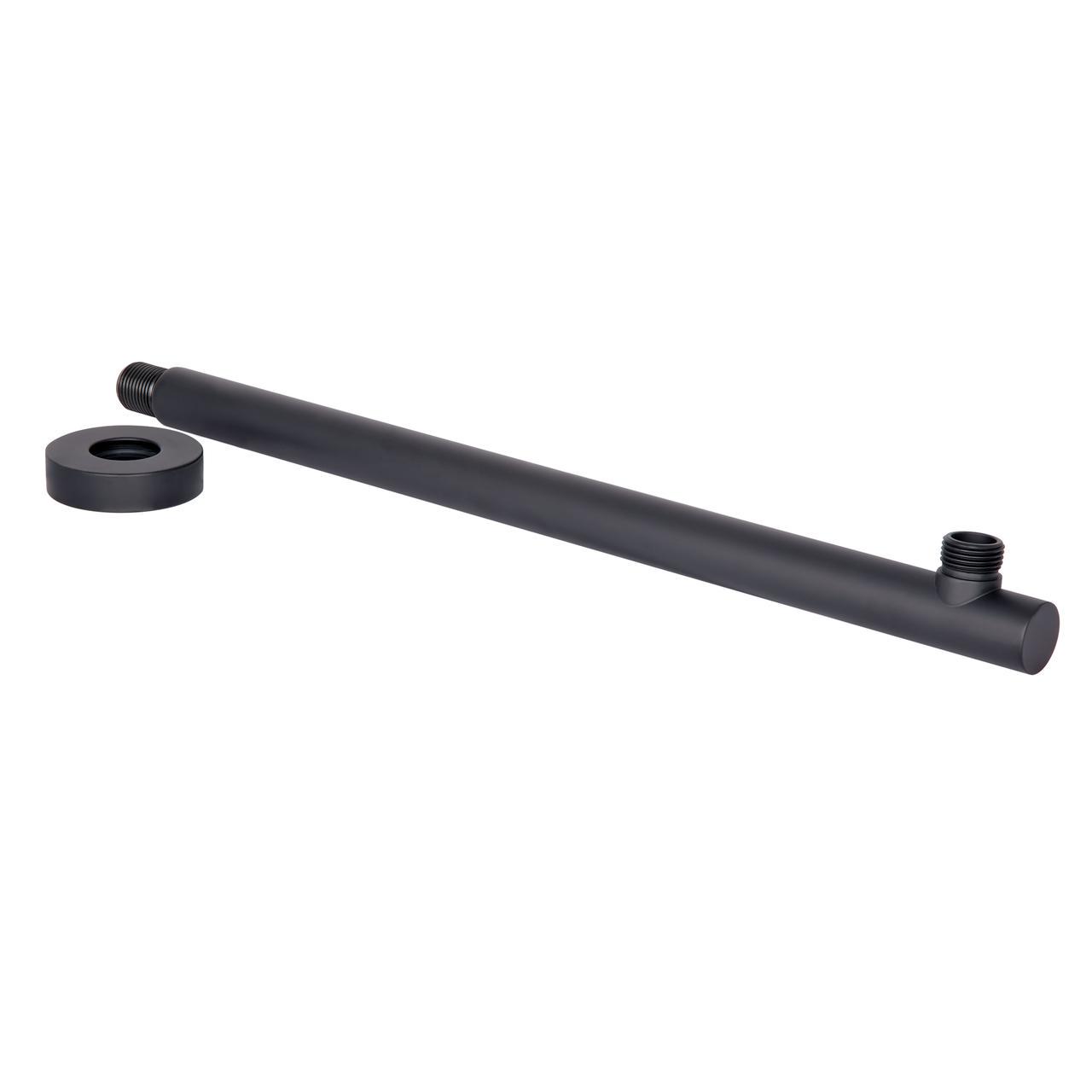 Кронштейн для верхнего душа Qtap Trubice округлый 400 мм Black Matt (QTTRU120BLM45927) - фото 4 Кронштейн для верхнего душа Qtap Trubice округлый 400 мм Black Matt (QTTRU120BLM45927) - фото 4