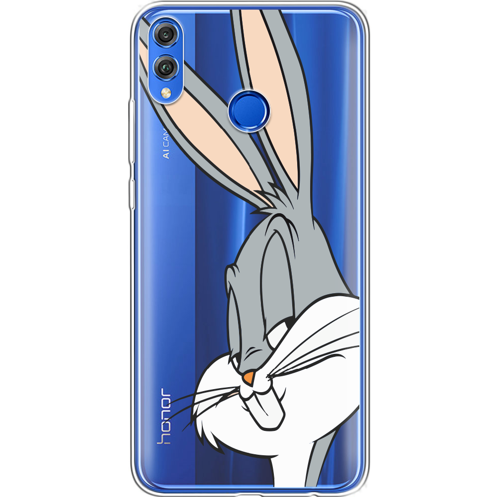 Чехол Boxface Honor 8x Lucky Rabbit Прозрачный силикон (35419-bk81-35419)