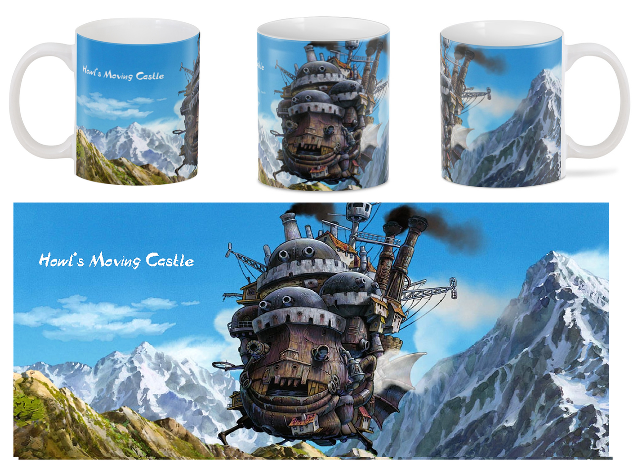 Чашка GeekLand Howls Moving Castle 330 мл (CP 04.94) Чашка GeekLand Howls Moving Castle 330 мл (CP 04.94)